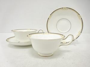 WEDGWOOD　ウェッジウッド　キャベンディッシュ　ティーカップ＆ソーサーペア　洋食器